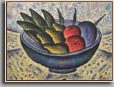 STILL LIFE WITH VEGETABLES 2008 oil/canvas 18" x 24"
